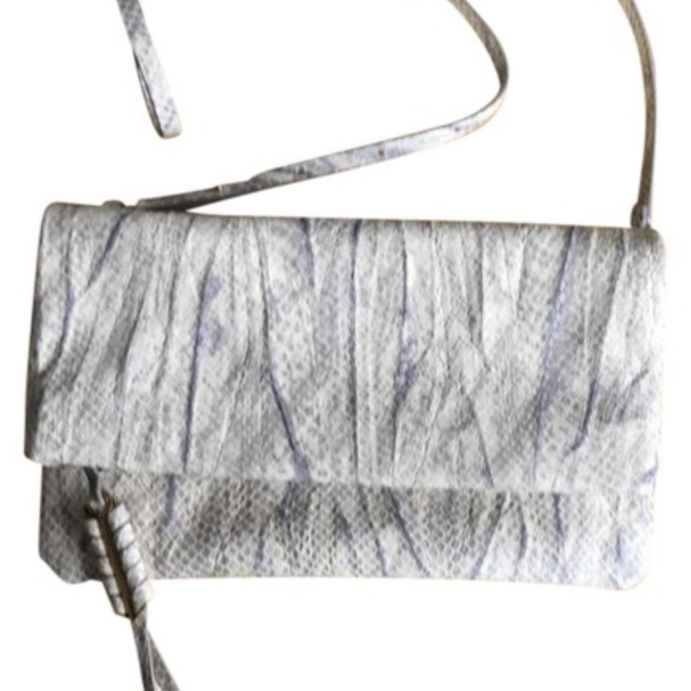 Stella & Dot Covet snakeskin Crossbody